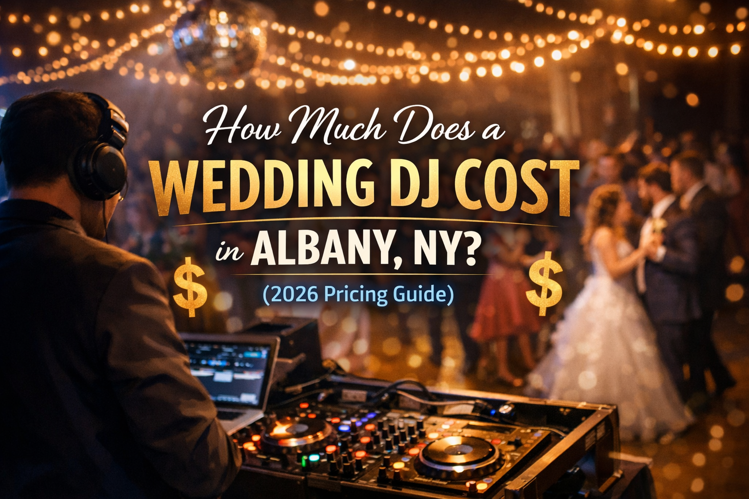 2026 Wedding DJ Rates: Complete Pricing Guide for Every Budget and Style