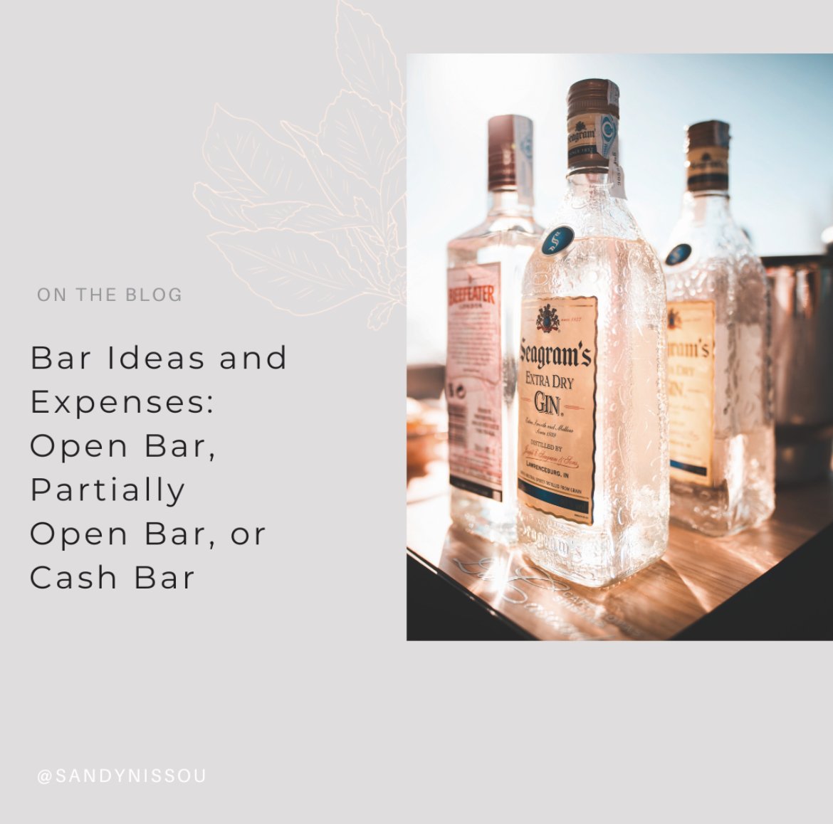 Open Bar Expenses