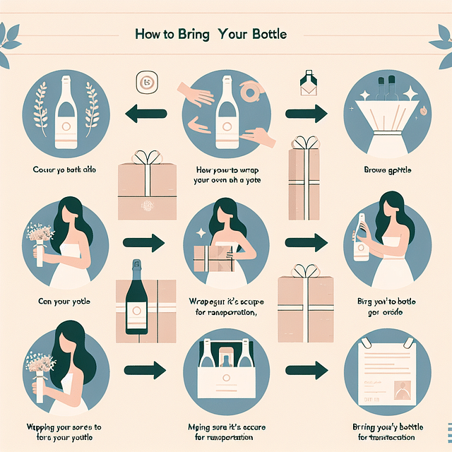 BYOB wedding invitation note