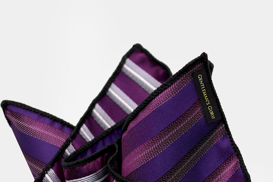 triple peak pocket square fold