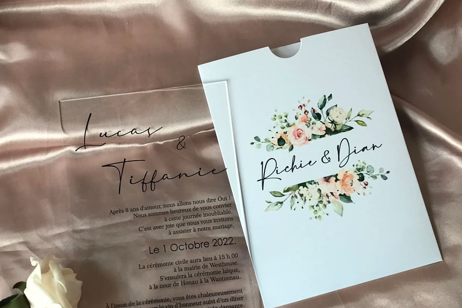 elegant wedding invitations