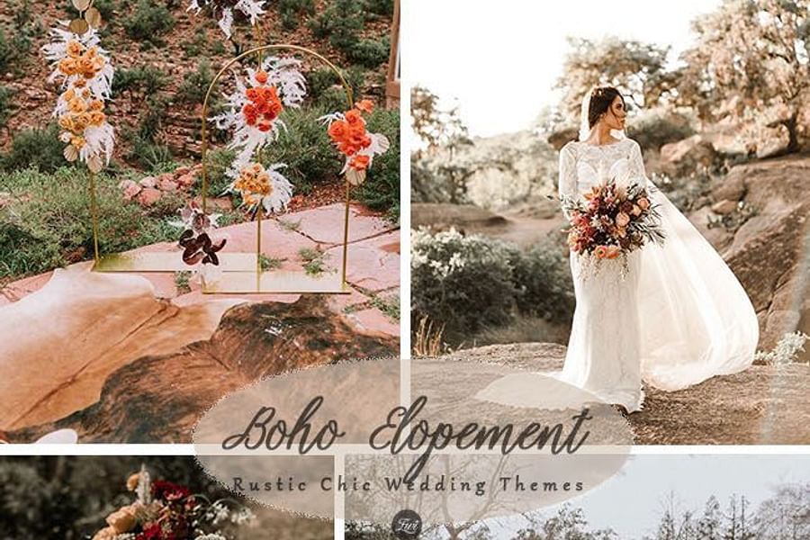 rustic wedding theme