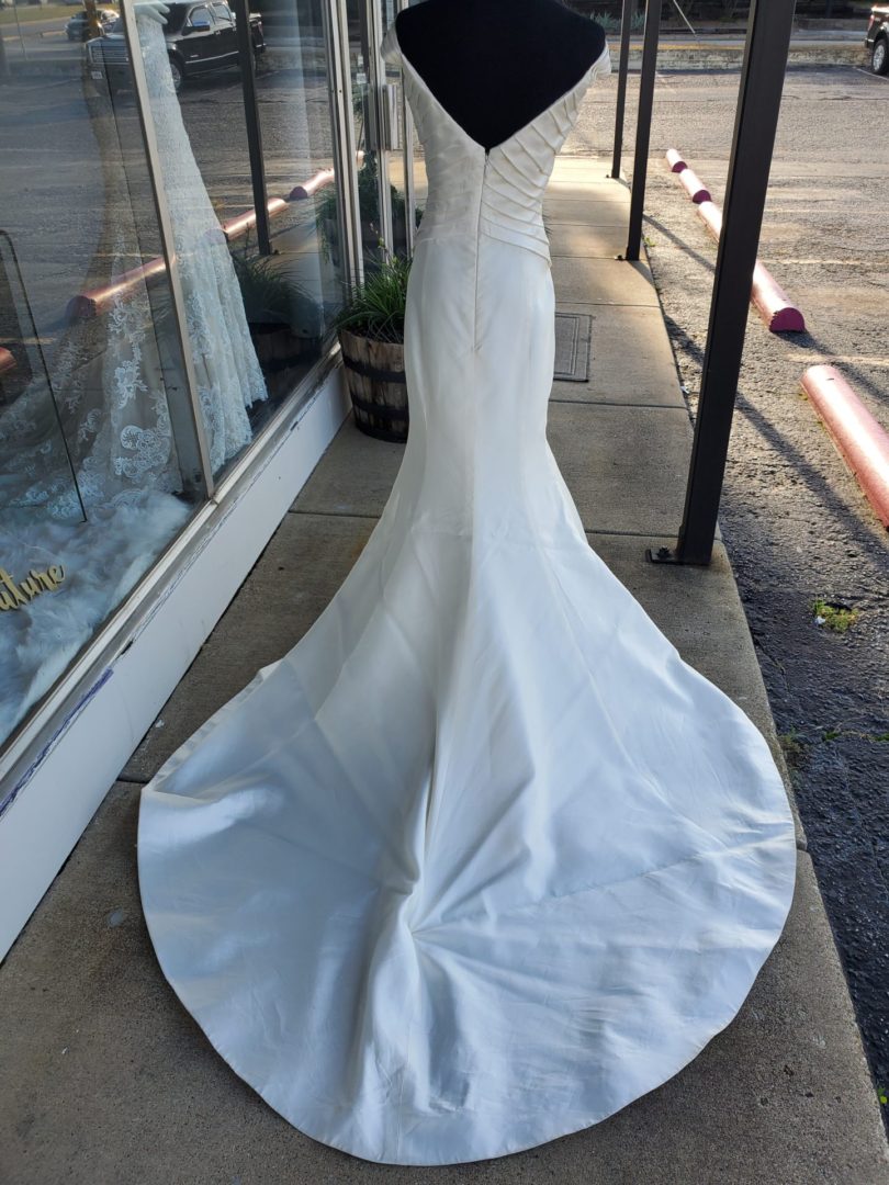 American Bustle wedding dress