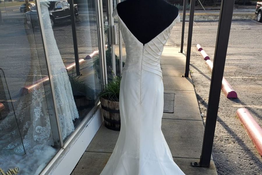 American Bustle wedding dress