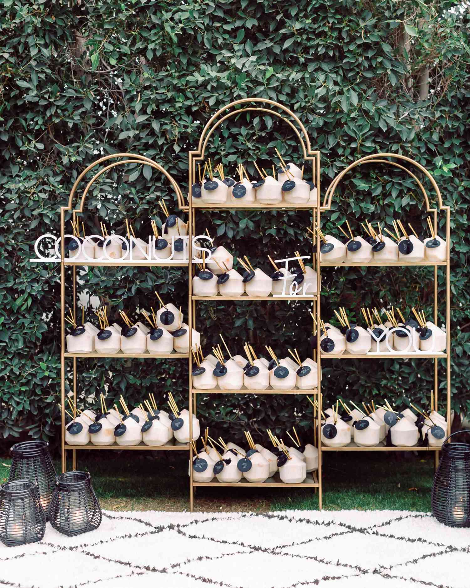 iced tea bar wedding