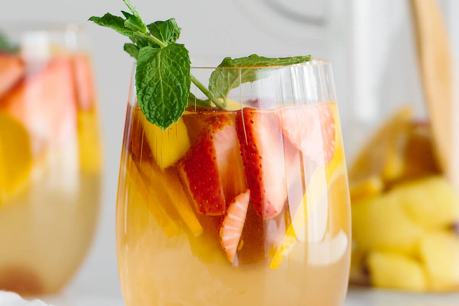 wedding sangria punch