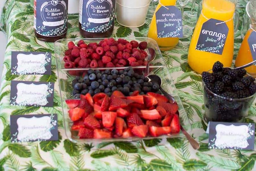 glamping wedding shower