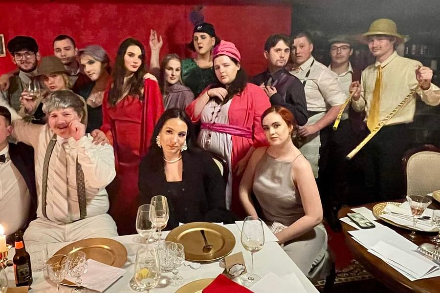 murder mystery wedding shower