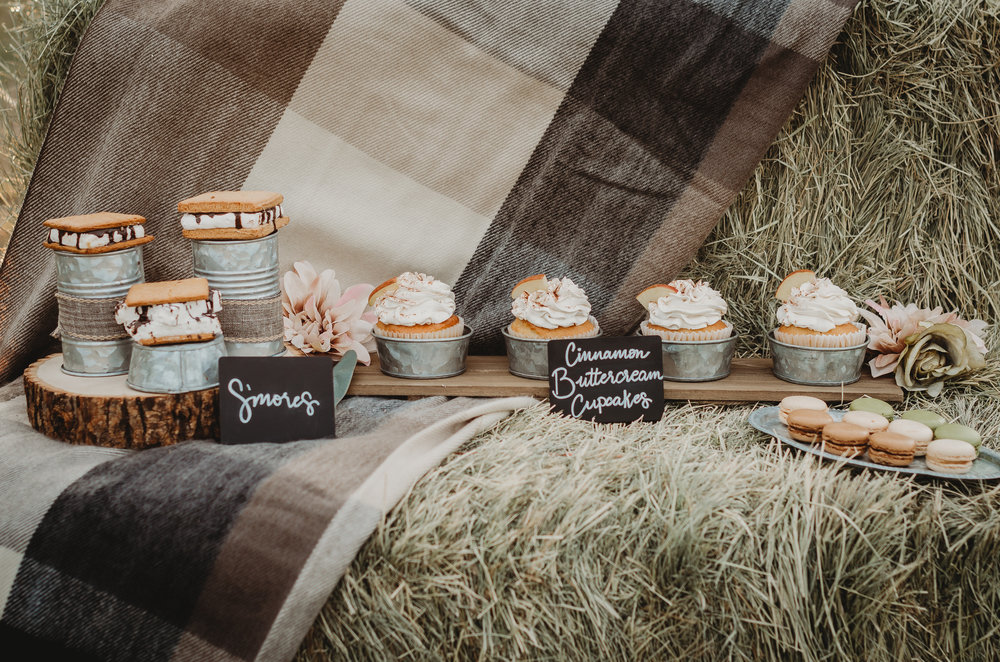 rustic wedding shower decor