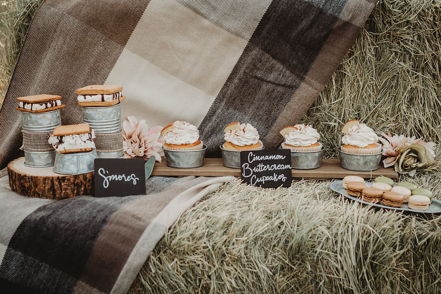rustic wedding shower decor