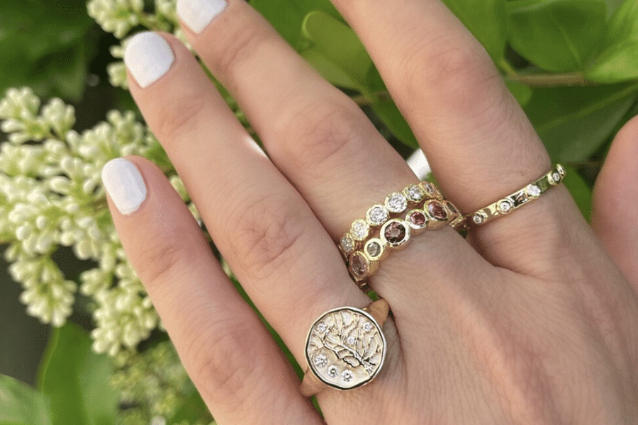 Bezel Set Eternity Ring