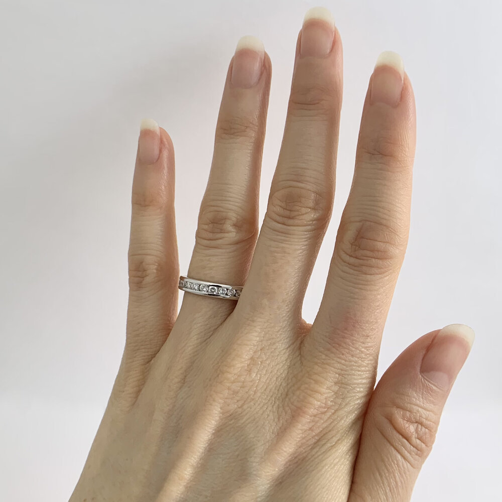 Channel Set Eternity Ring