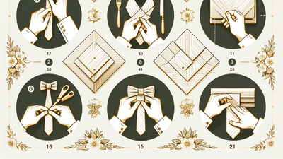 Be the Star at Every Wedding: How to Fold a Pocket Square for That Perfect Look