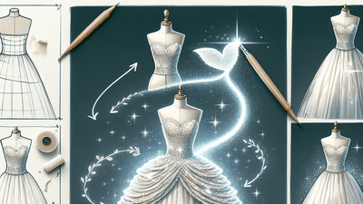 The Essential Guide to Creating a Magical Bustle for Your Wedding Dress