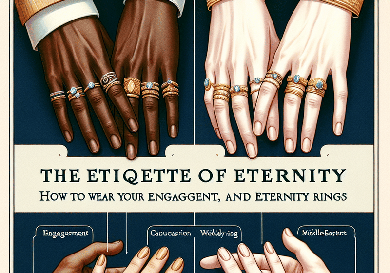 The Etiquette of Eternity: How to Wear Your Engagement, Wedding, and Eternity Rings