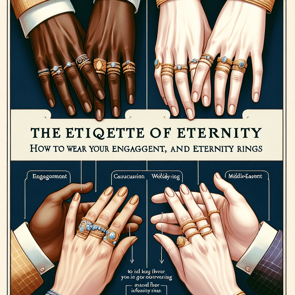 The Etiquette of Eternity: How to Wear Your Engagement, Wedding, and Eternity Rings