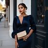 The Magic Touch: How to Accessorize a Navy Blue Dress for a Wedding