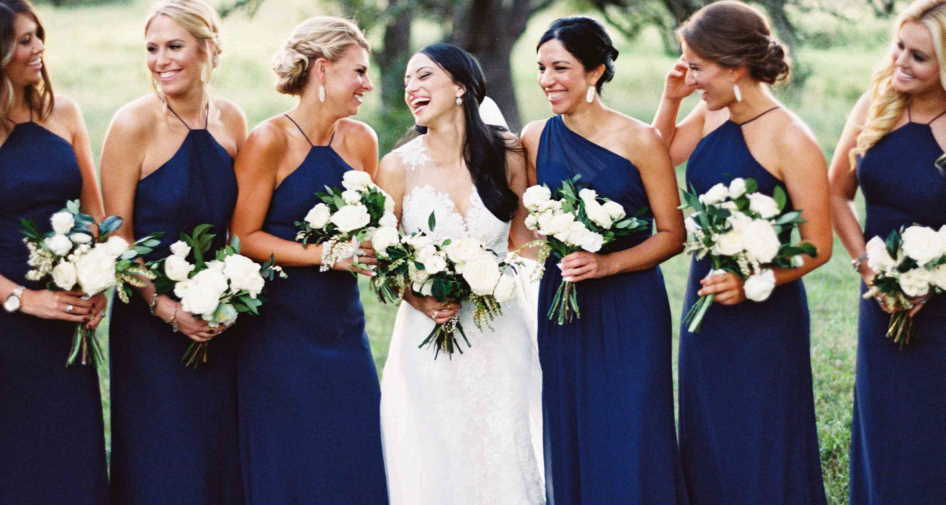 accessories for navy dress for wedding