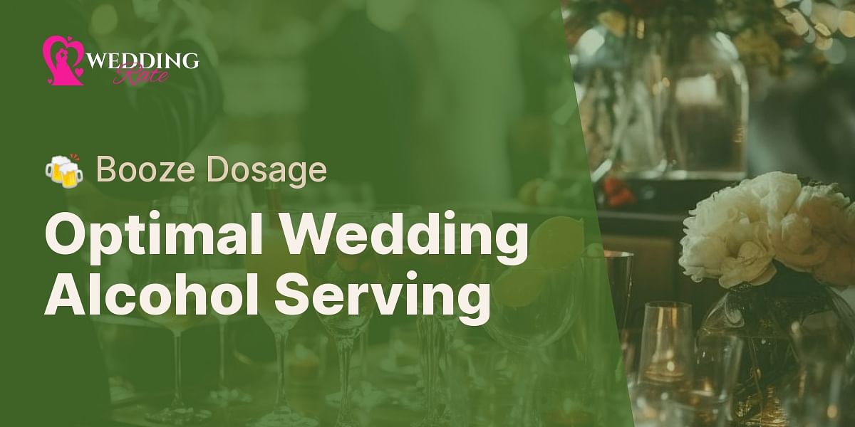 What is the appropriate amount of alcohol to serve at a wedding?