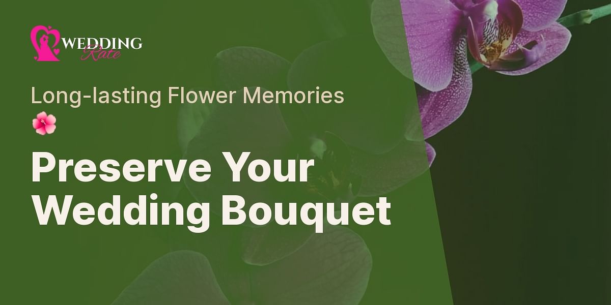 Preserving Your Wedding Bouquet with Silica Gel Wedding Rate