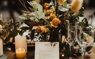 What are some unique and creative ways to incorporate sustainability into a wedding menu?