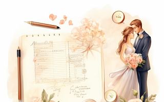What are the key steps in planning a wedding celebration?